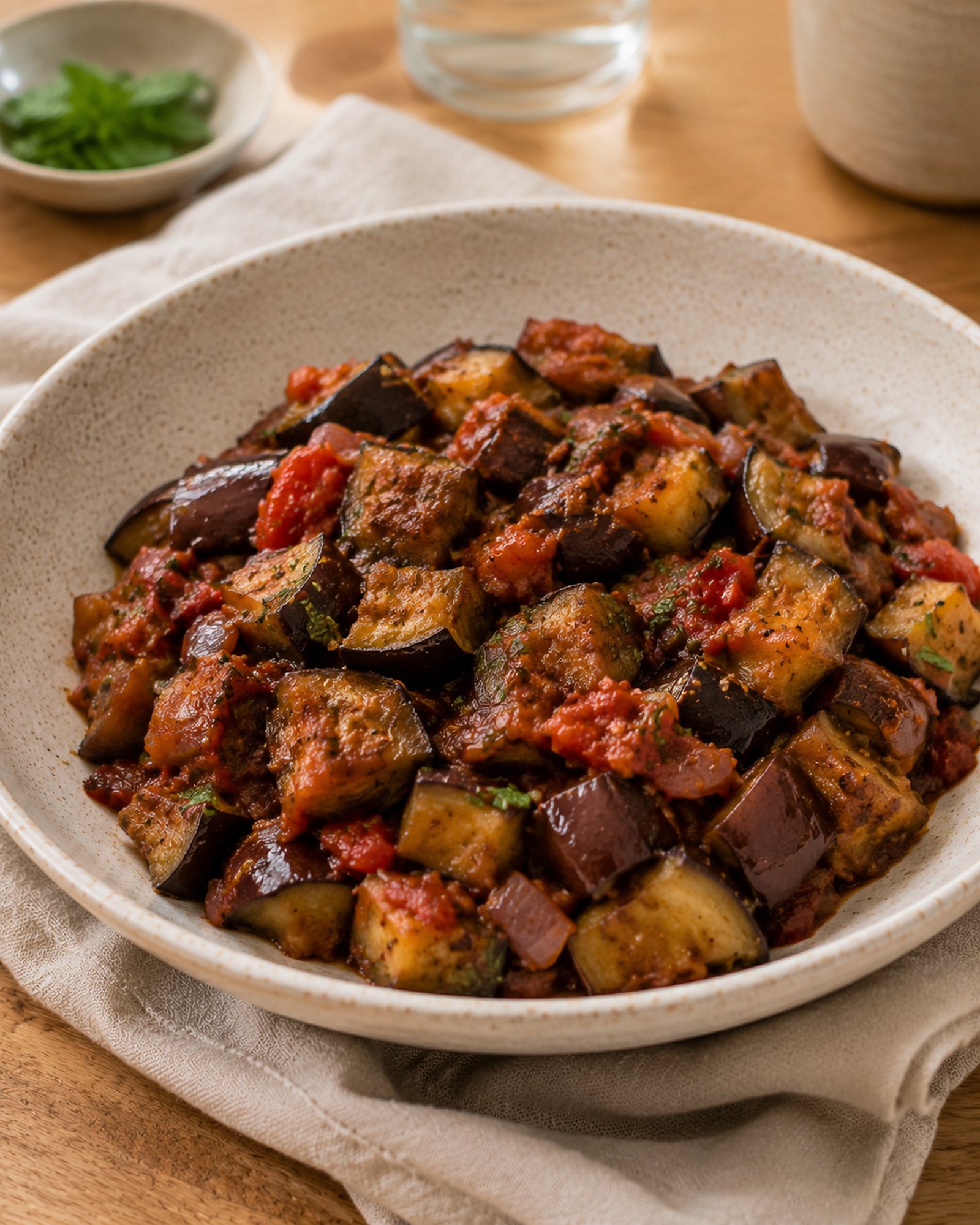 Smoky Aubergine & Date Relish