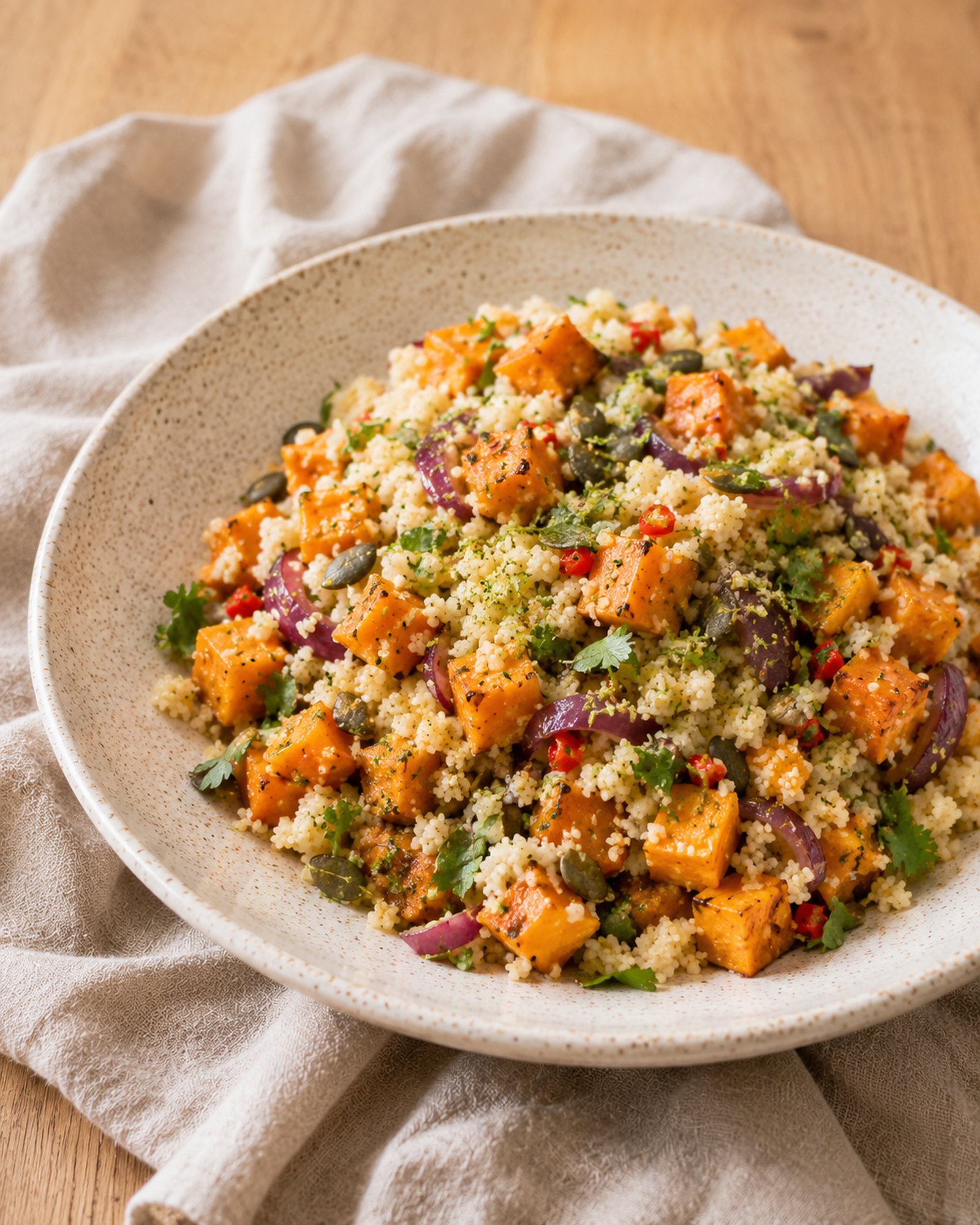 Sweet Potato, Chilli & Lime Couscous