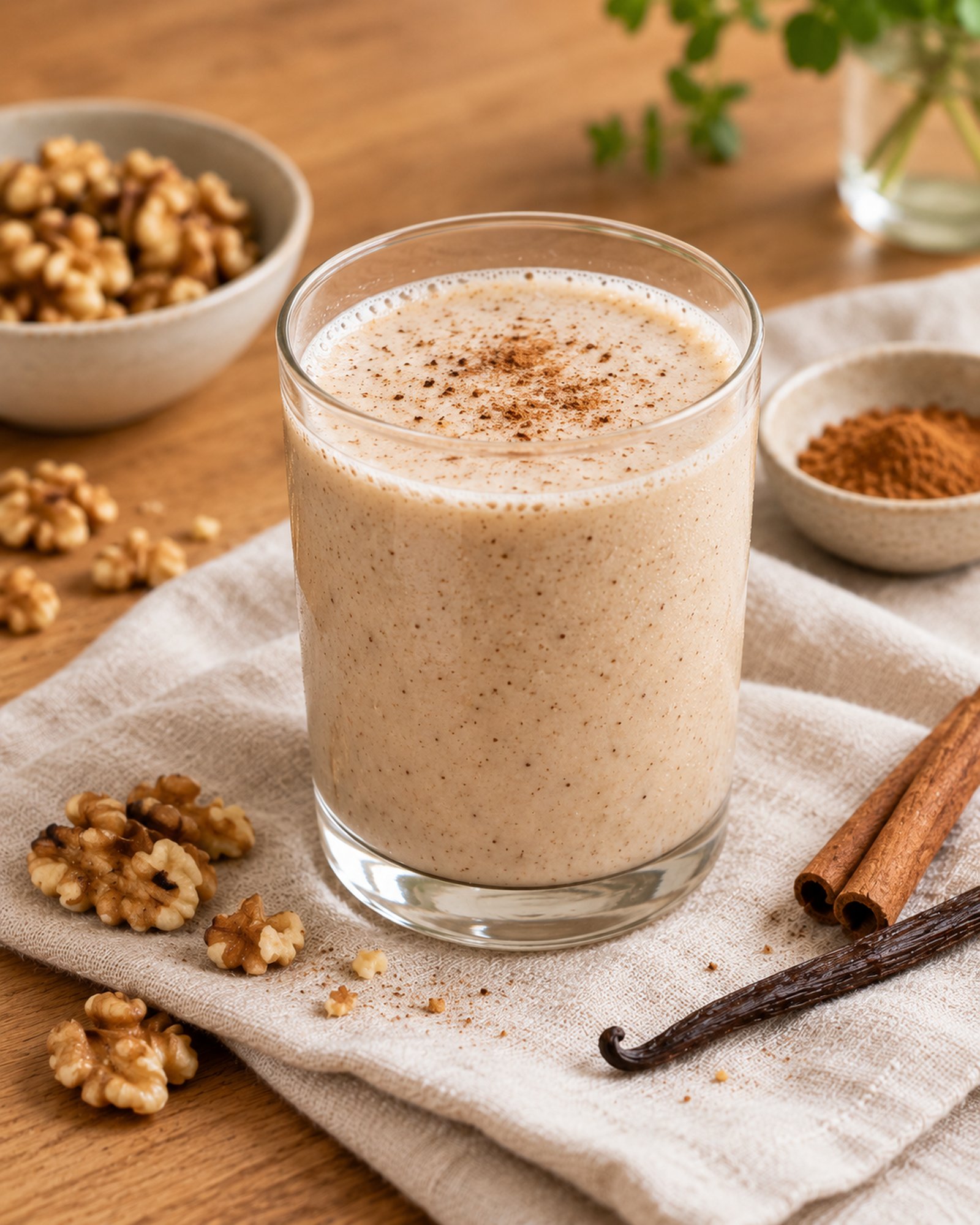 Walnut, Vanilla & Cinnamon Milk